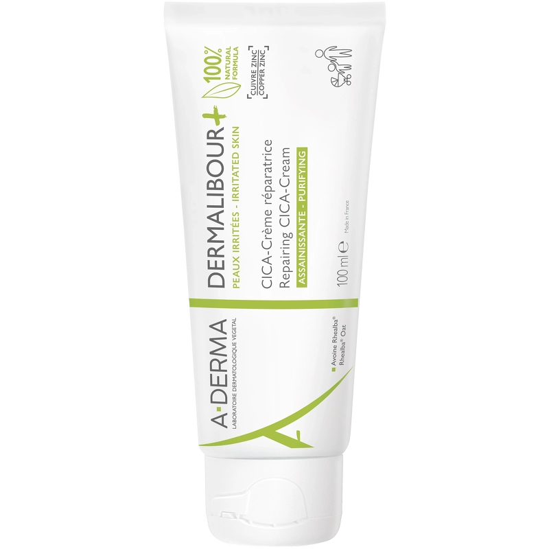 A-DERMA Dermalibour+ Repairing Cica-Cream 100 ml