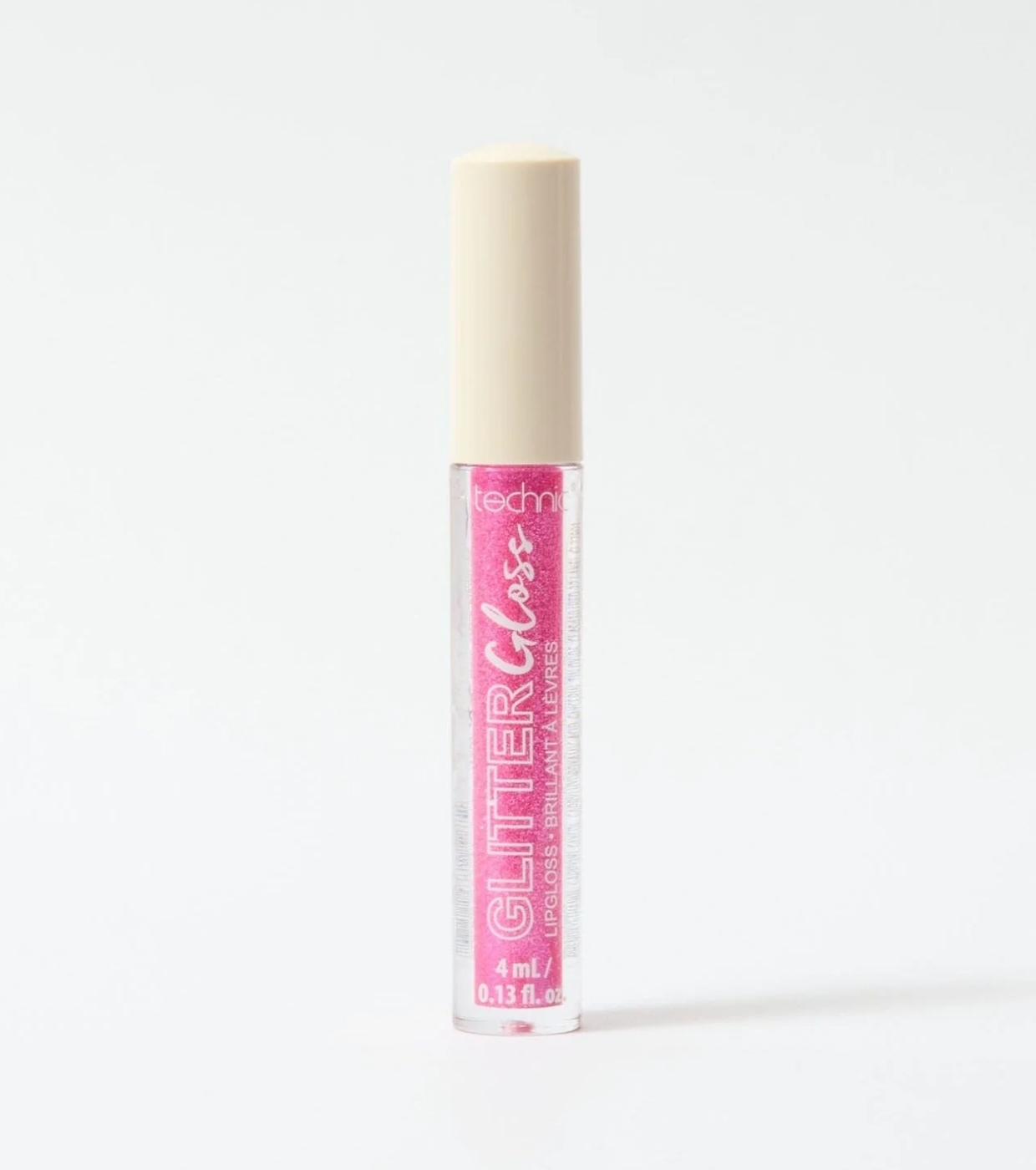 Technic Cosmetics - Brilho labial Glitter Gloss - Fuchsia