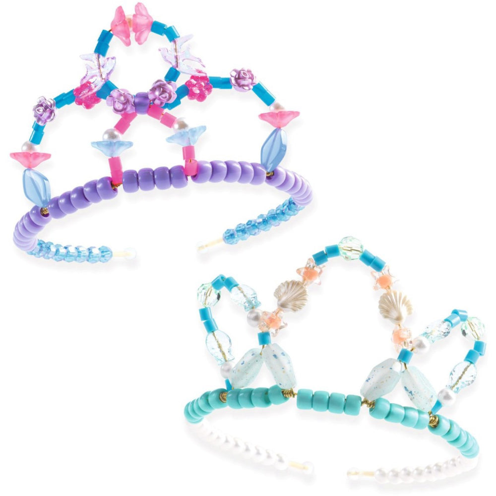 Køb Djeco Perler, Diadem Blå