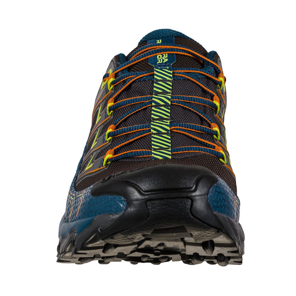 La Sportiva ULTRA RAPTOR II GTX® - Chaussures randonné Homme storm blue/lime punch