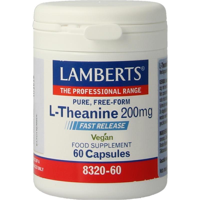 Lamberts L-Theanine 200mg 60 Capsules