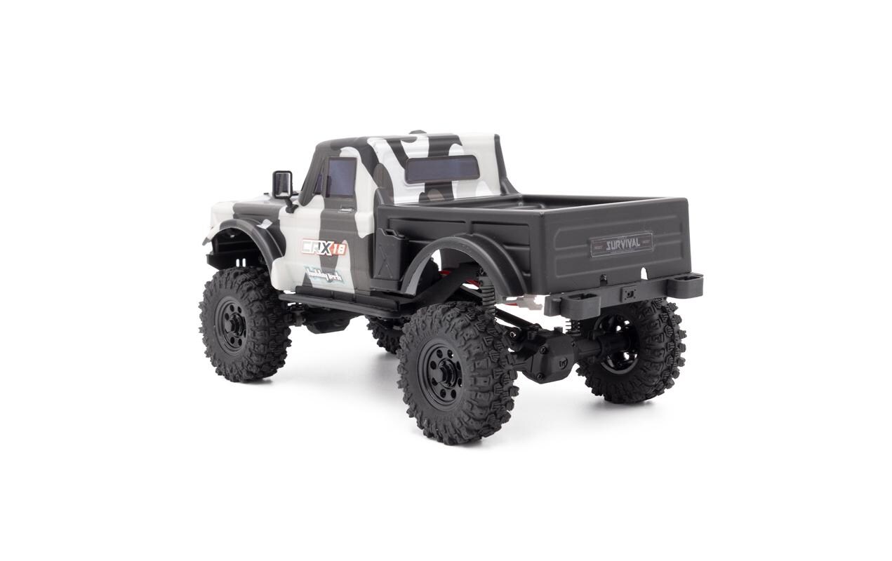 Scale Crawler CRX18 Pick-up 4WD Weiss, RTR, 1:18<br>Kleiner Rock Crawler im RTR Set
