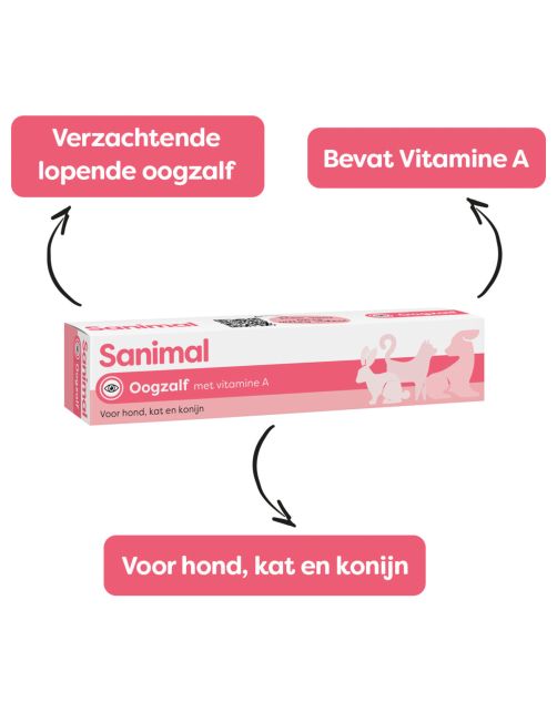 Sanimal Oogzalf - Oogverzorgingsmiddel - 5 g