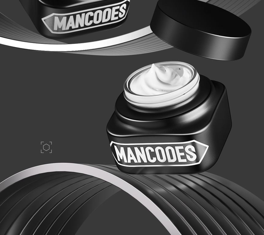MANCODES - Natuurlijke hydraterende tonifiërende crème