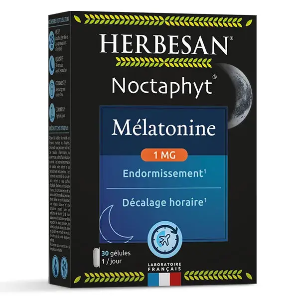 Herbesan Noctaphyt Sleep Melatonina - Tratamento de 30 dias