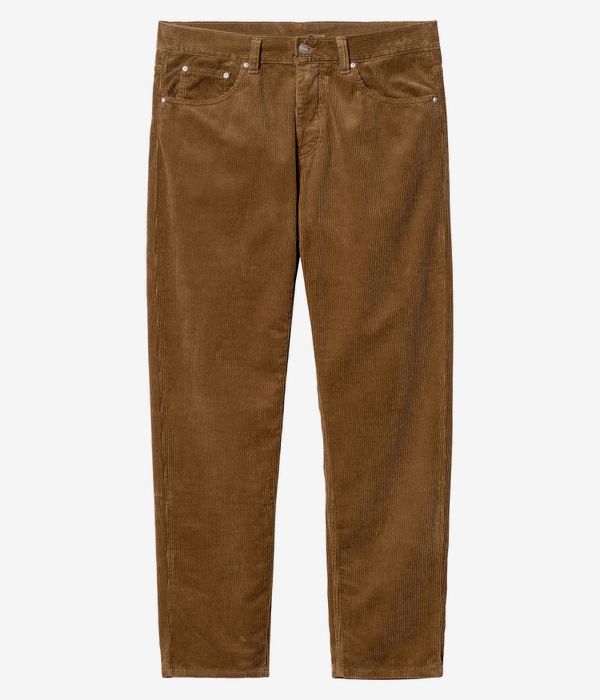Carhartt WIP Newel Pant Coventry Hose (deep h brown rinsed)
