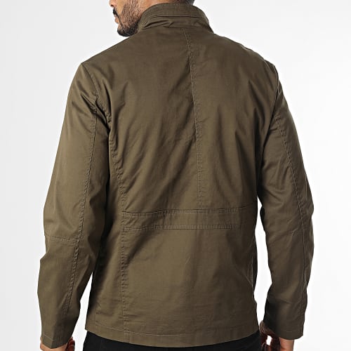 Veste Zippée Vert Kaki