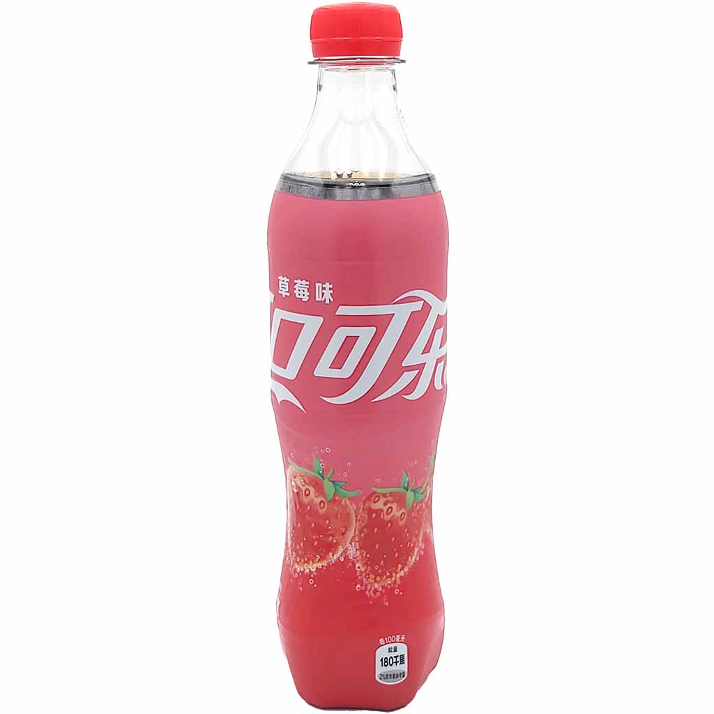 12x Coca-Cola Strawberry PET á 0,5L=6L MHD:10.3.25