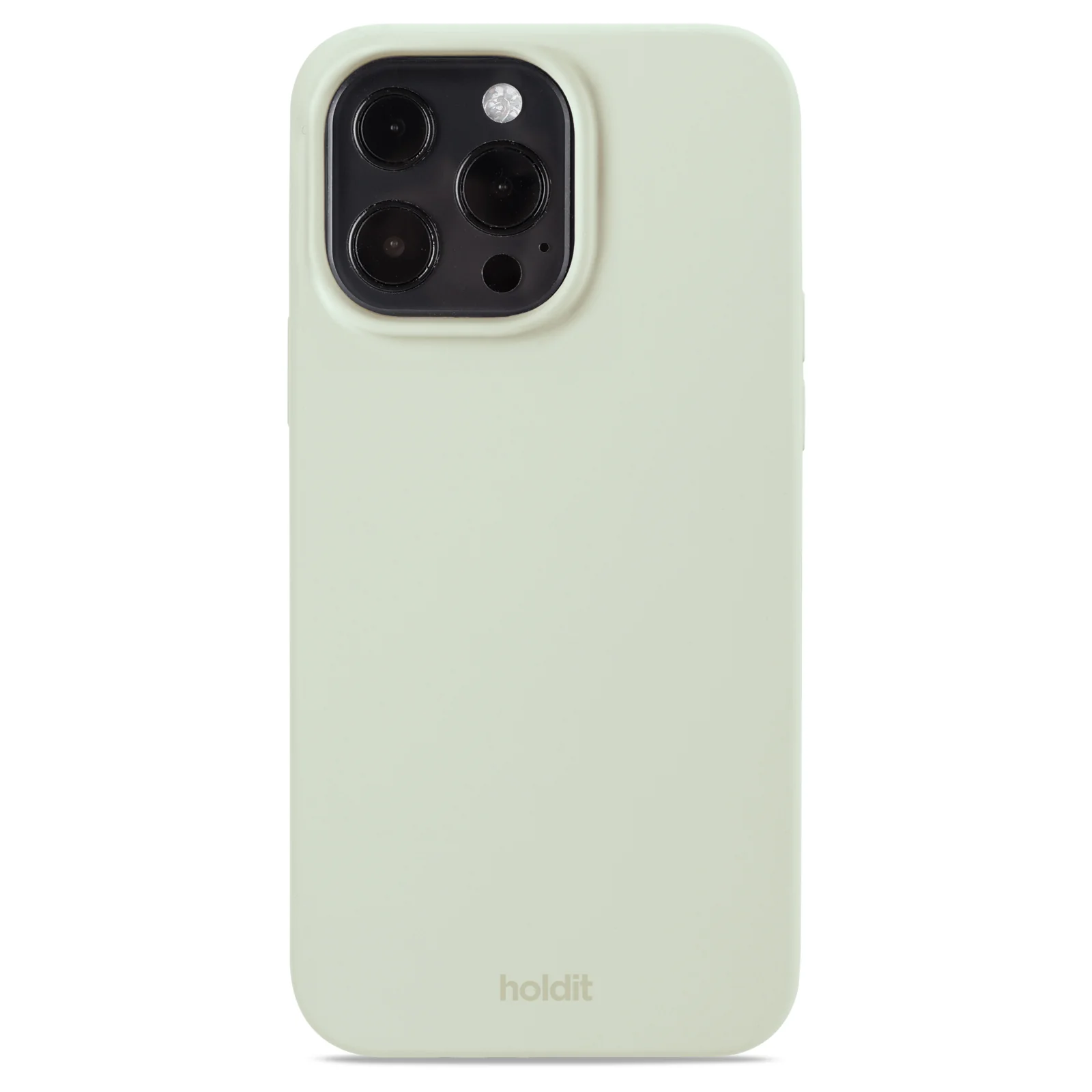 Holdit  iPhone 13 Pro Silicone cover - White Moss