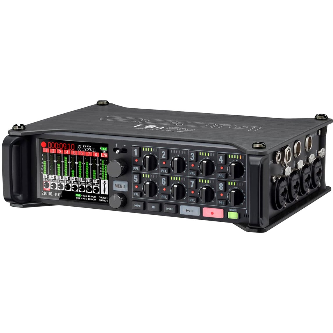 Zoom F8nPro multitrack field recorder