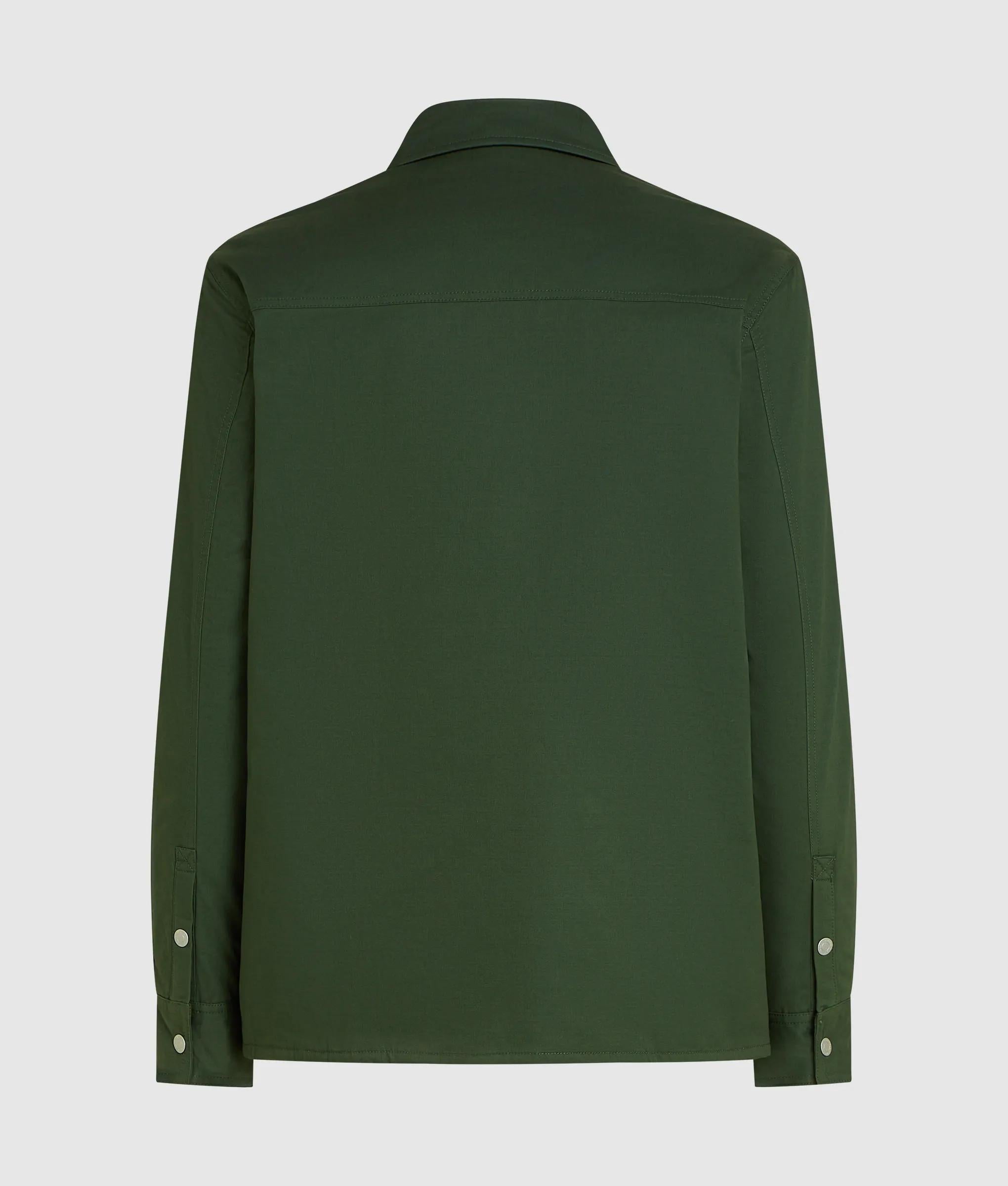 Licht gevoerdjack shirt