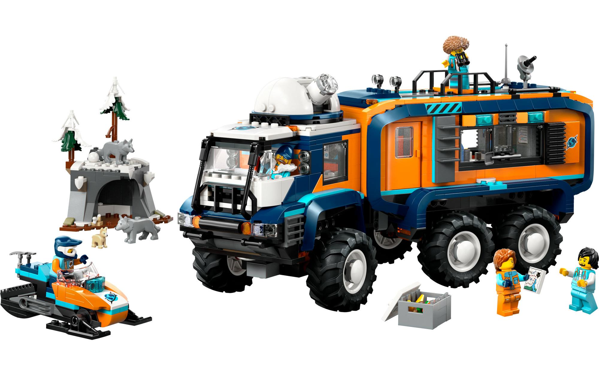 City Arktis-Truck mit Labor 60471Spielset mit Arktis-Truck für junge Polarforscher