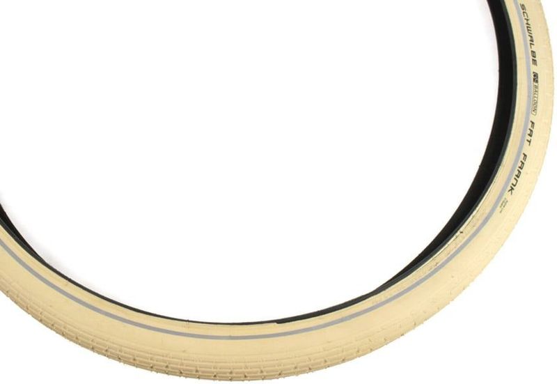 Schwalbe Buitenband - Fat Frank K-Guard - 28 inch x 2.00 - Creme Reflecterend