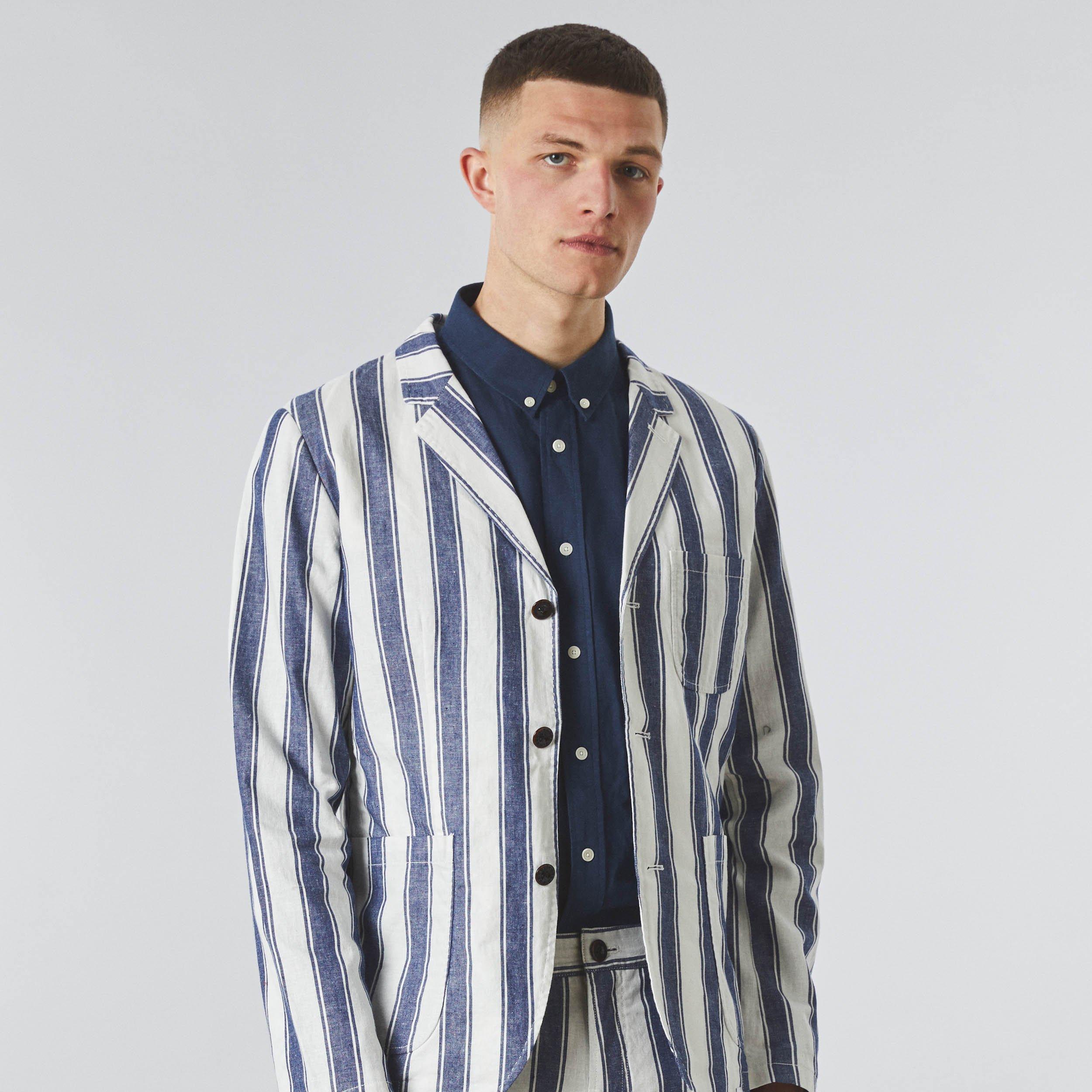 Pretty Green PG Stripe Blazer Sn99