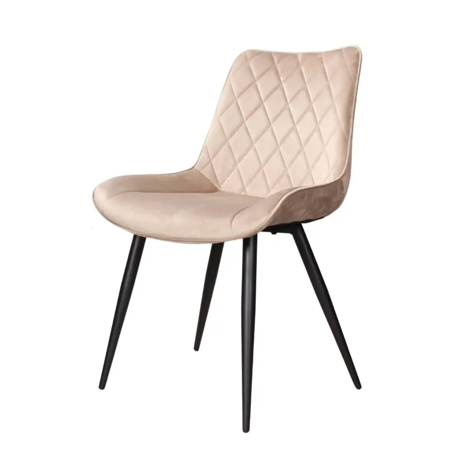 DS4U - Benito 3.0 eetkamerstoel velours - champagne