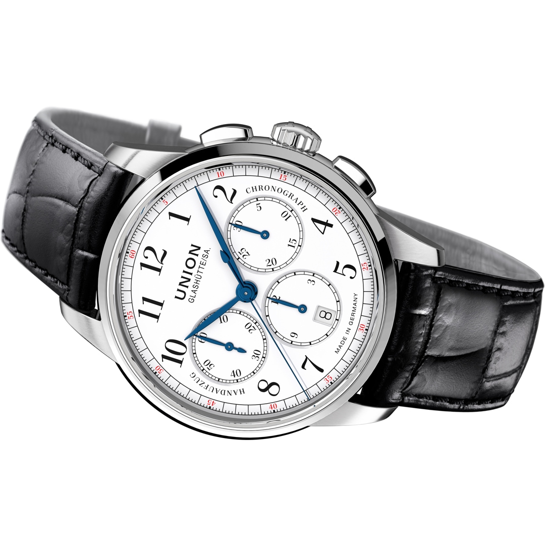 Union Glashütte 1893 Johannes Dürrstein Edition Chronograph Handaufzug