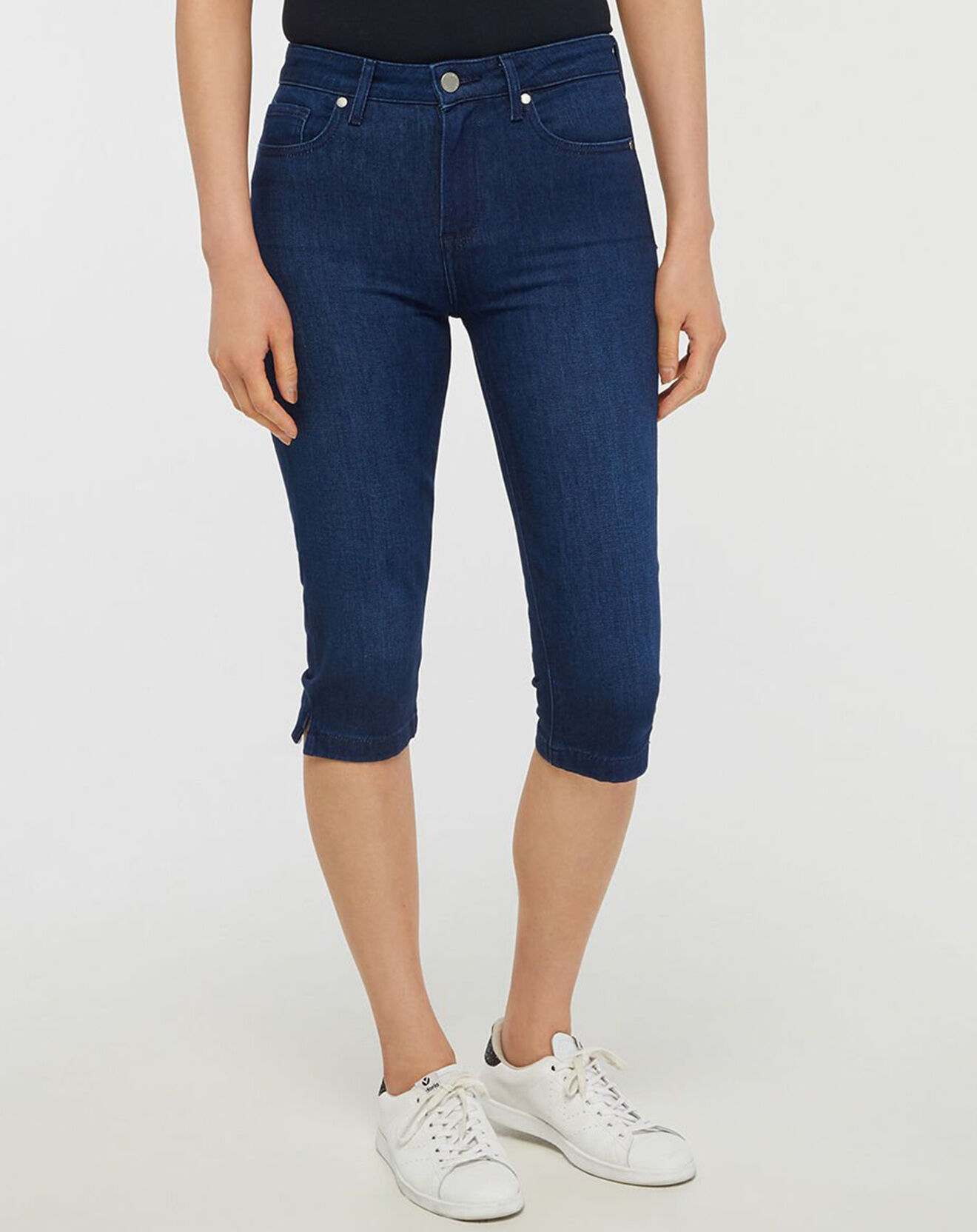 Tommy Hilfiger Pantacourt Denim bleu foncé