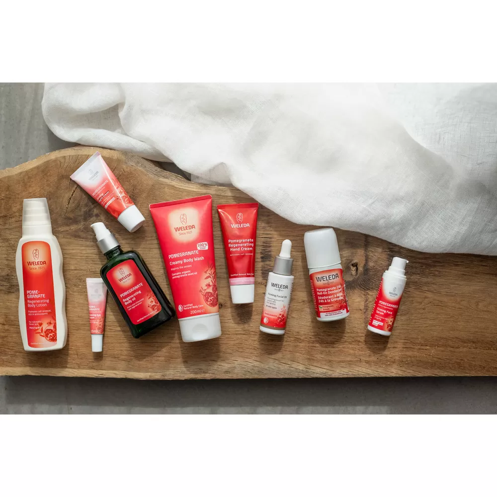 Weleda Pomegranate 24h Roll-On Deodorant - 50 ml.
