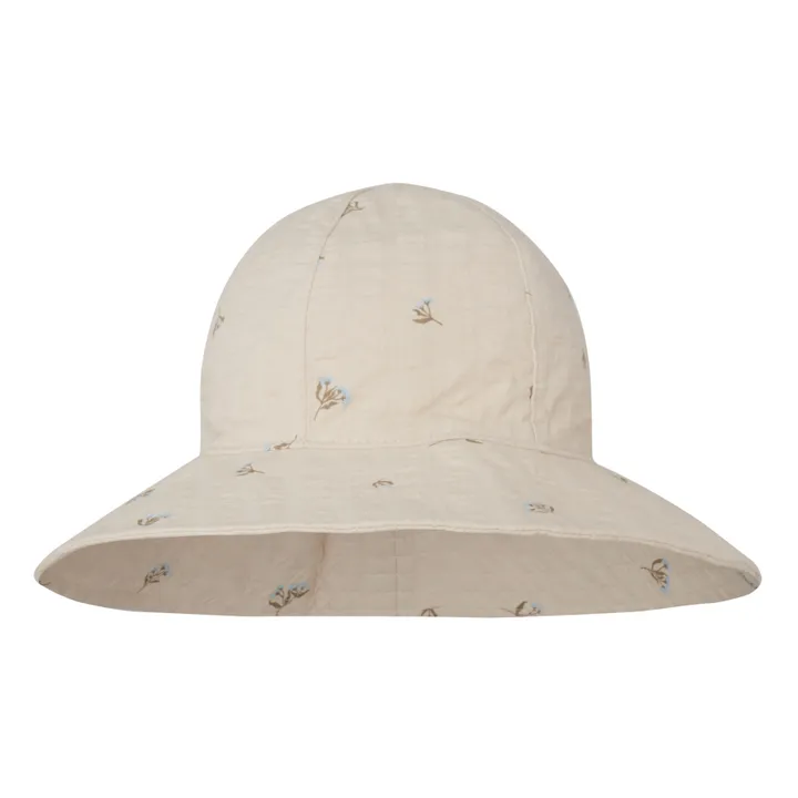 garbo&friends Chapeau Fleuri Seersucker | Ecru
