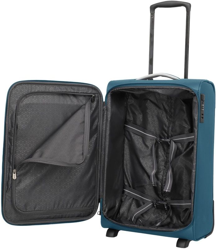 Travelite - Jetpack Slim 2 - Reistas - Zwart - 31-40 L - Met Wielen