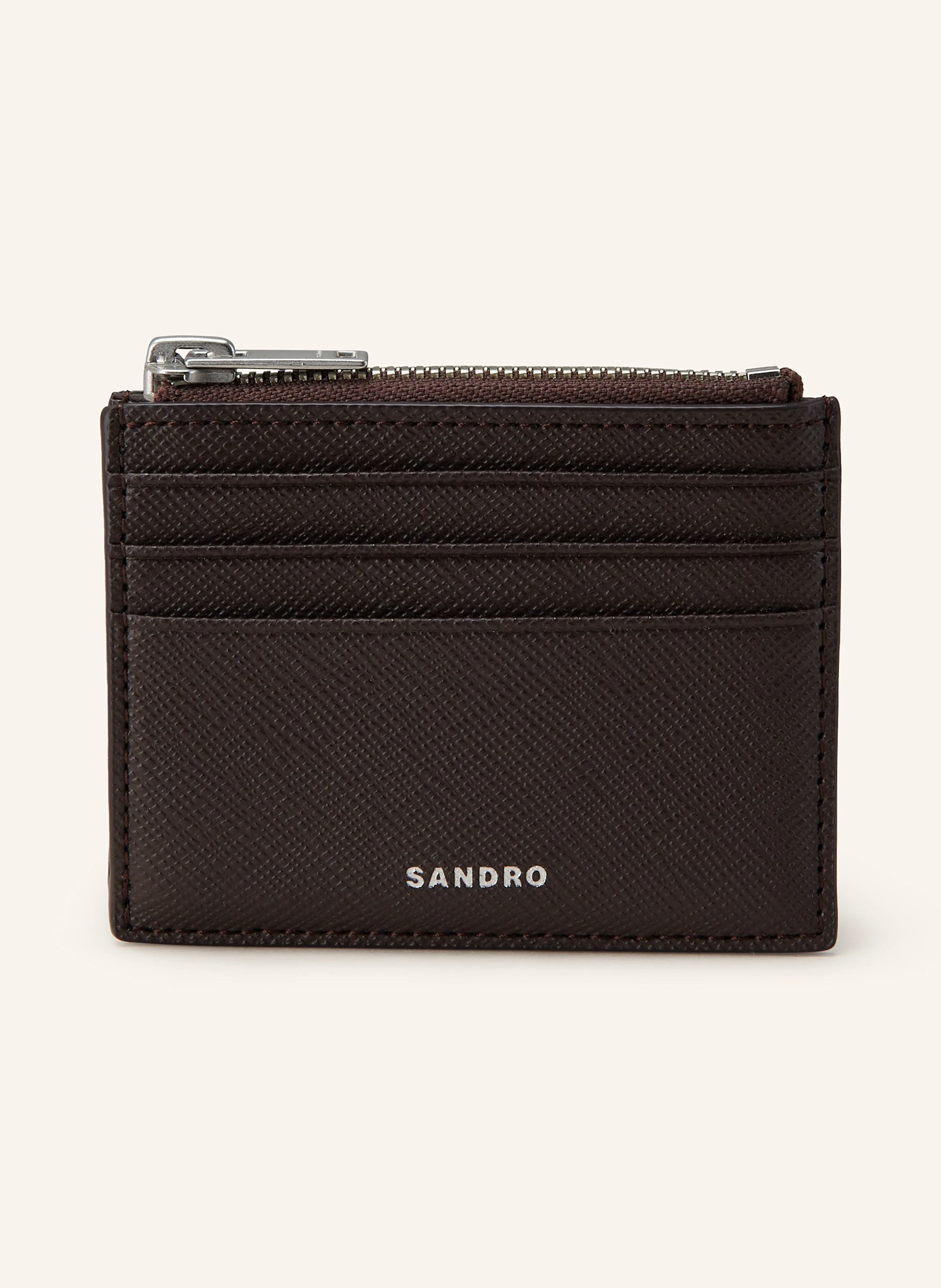 SANDRO Saffiano-Geldbörse