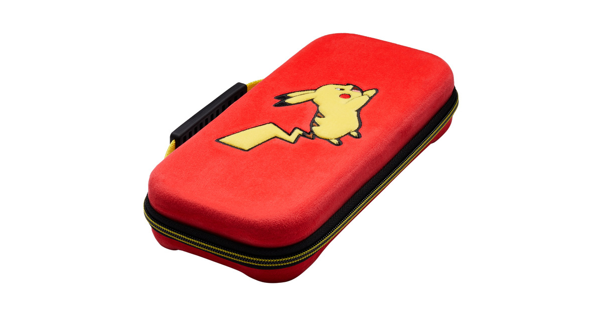 PowerAProtection Case for Nintendo Switch - Pokémon: Pikachu Jump tas  (Rood, Nintendo Switch - OLED Model, Nintendo Switch of Nintendo Switch Lite)
