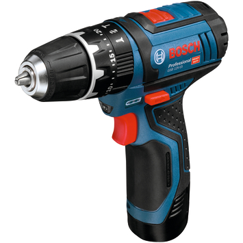 Bosch Professional 12V klopboormachine GSB 12V-15 incl. 2 accu's 2.0Ah   lader en L-BOXX