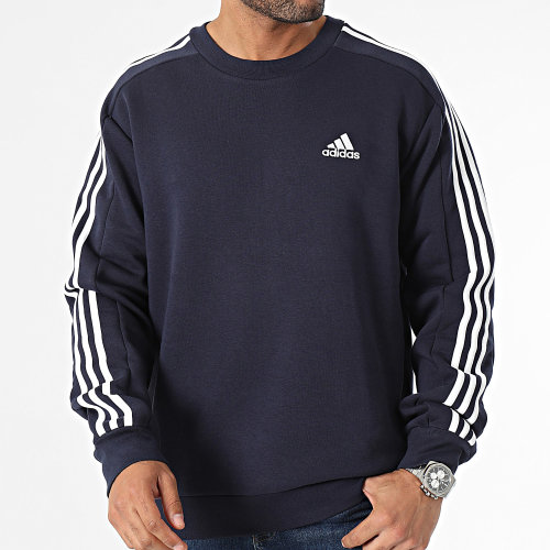 Sweat Crewneck 3 Stripes IJ6469 Bleu Marine