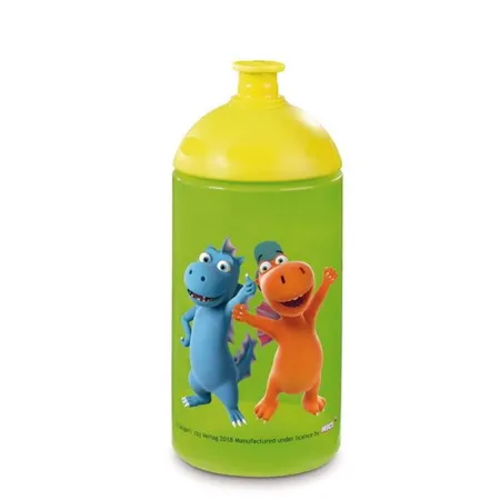 NICI Trinkflasche Drache Kokosnuss und Wasserdrache Wokki, 19,5 cm