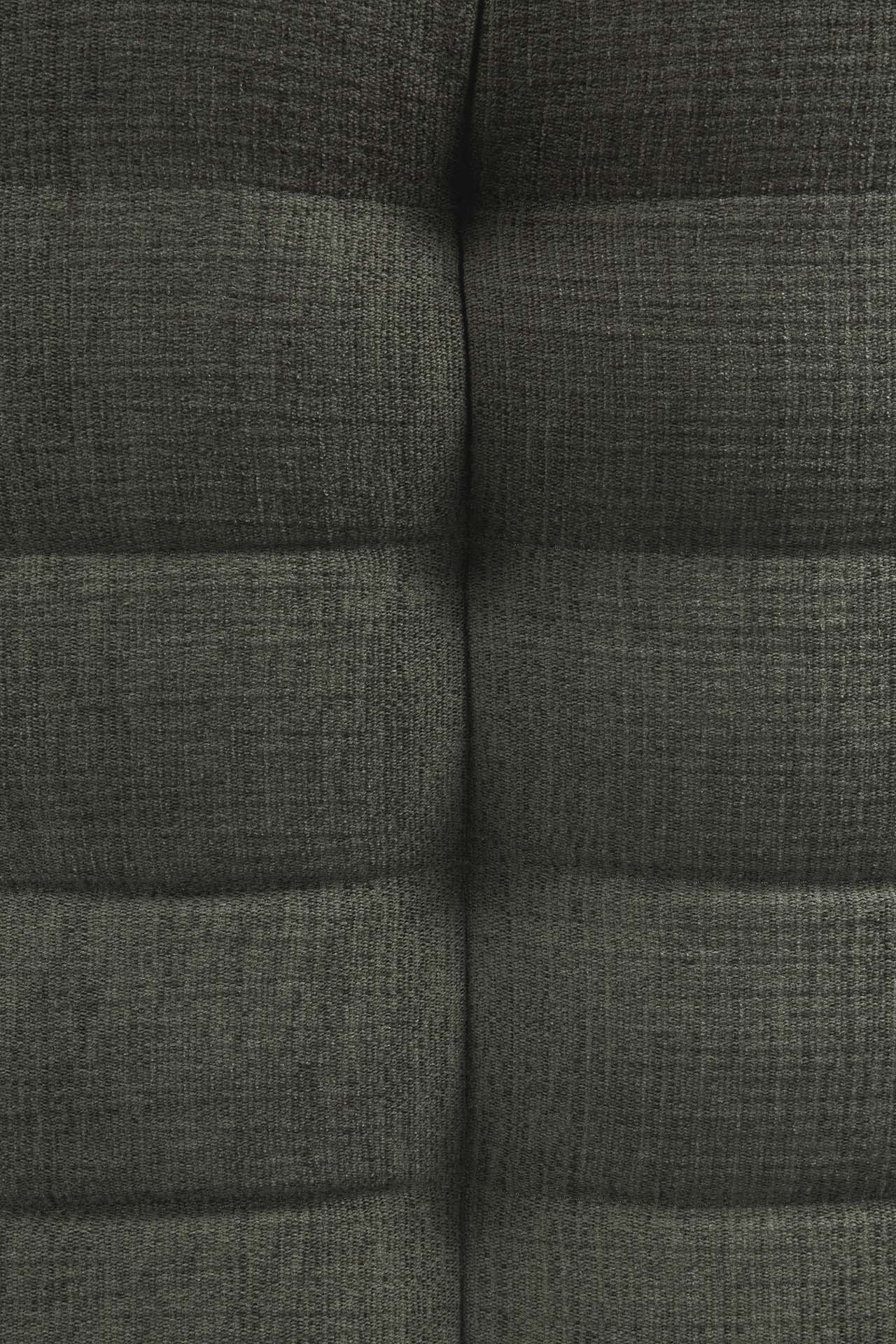 Sofa N701- 45° rond hoekelement - eco stof moss green