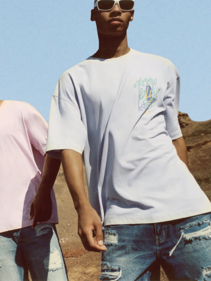 Camiseta Piqué Frente e Costas - Malva