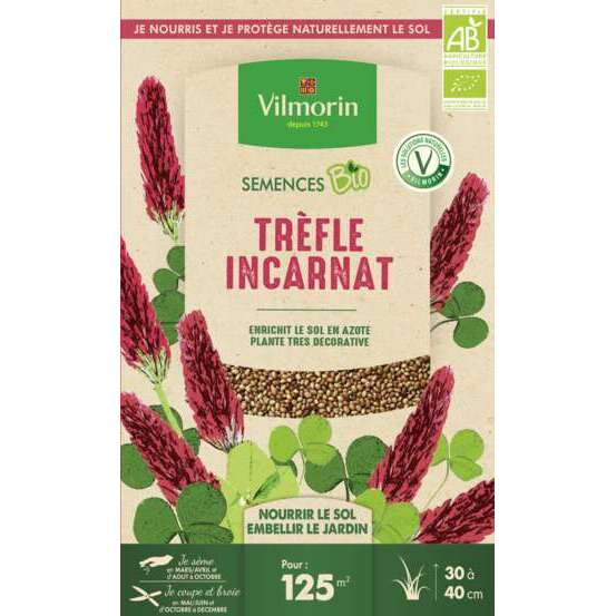 Trefle Incarnat Bio 375 G