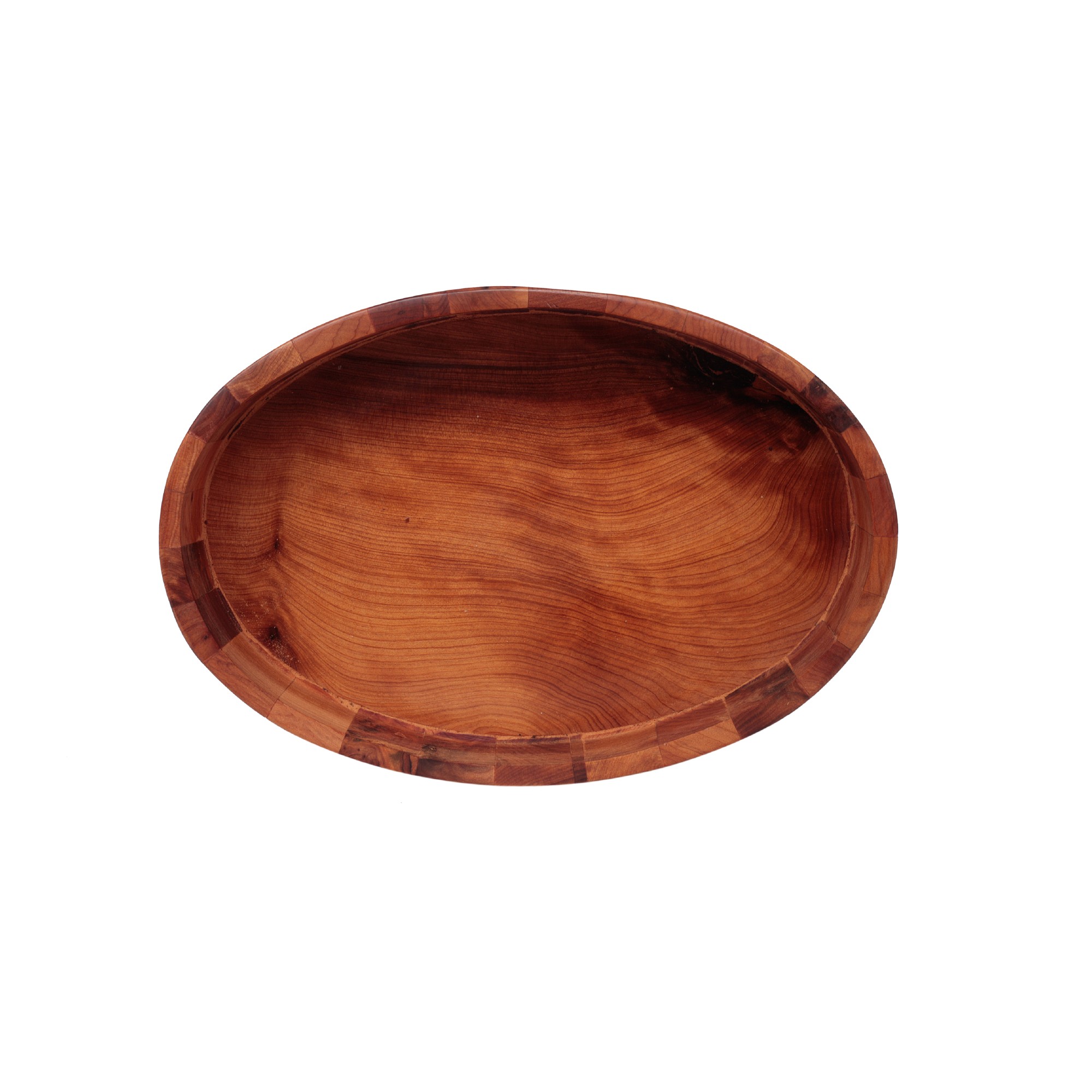Tablett 'Thuja' M, braun, T 17 cm, B 24 cm, H 3 cm zu 11,00