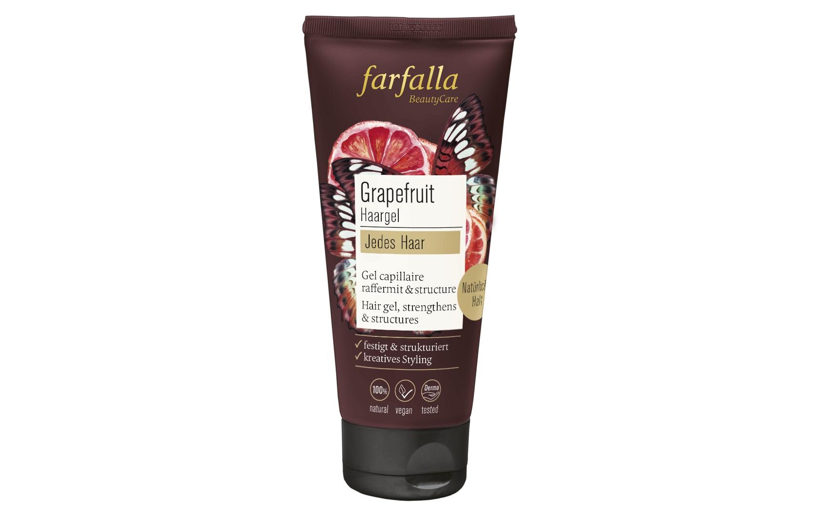 Haargel Grapefruit 100 mlNatürliches Haargel mit Grapefruit Duft