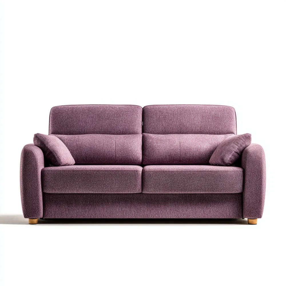 2-Sitzer-Sofa Stoff 150x90x85 cm – Lila – Moderner Stil
