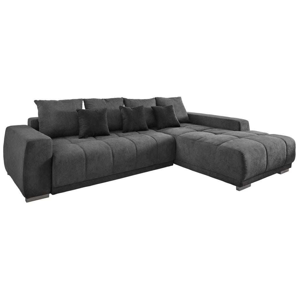 Ecksofa MM311 mud Velourstoff B/H/T