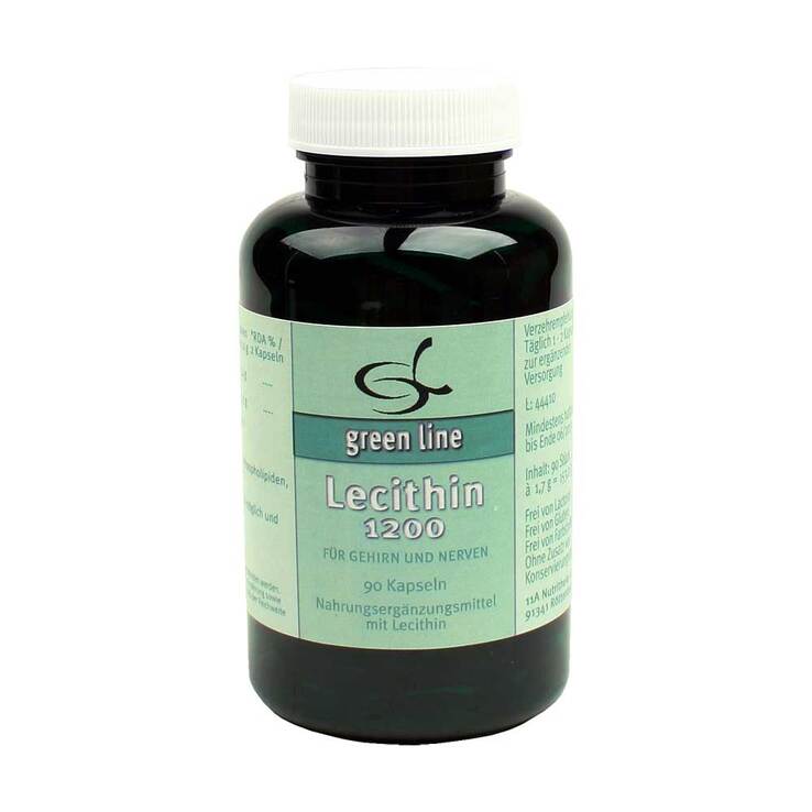 Lecithin 1200 Kapseln green line, 90 St
