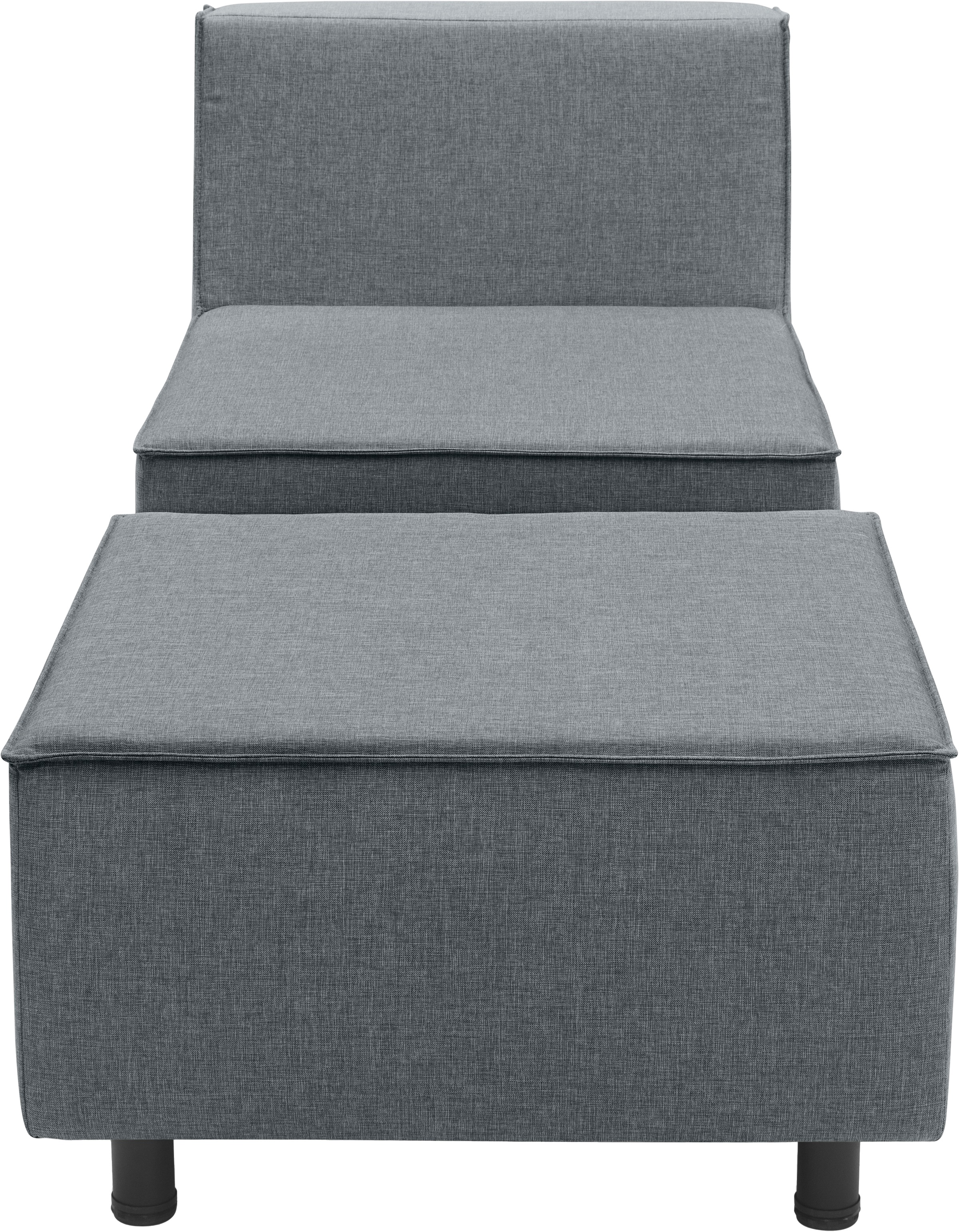 DOMO collection Sofaelement »Sonna, individuell zusammenstellbar« Einzelelemente für Terrasse, Garten und Balkon, speziell für Outdoor