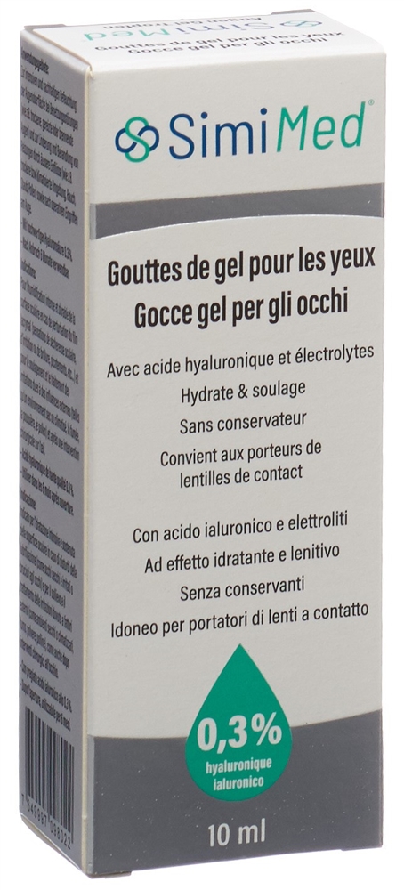 SIMIMED Siccalind intensive Gtt Opht 0.3 % Fl 10 ml