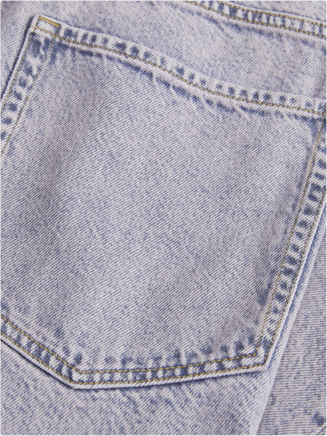 JJXX JXERIN BAGGY MW R212 JEANS EX DNM Medium blue denim/pink