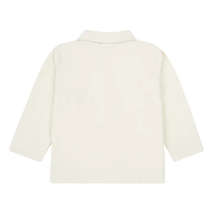 Poudre Organic Veste Denim Coton Bio Mûre | Ecru