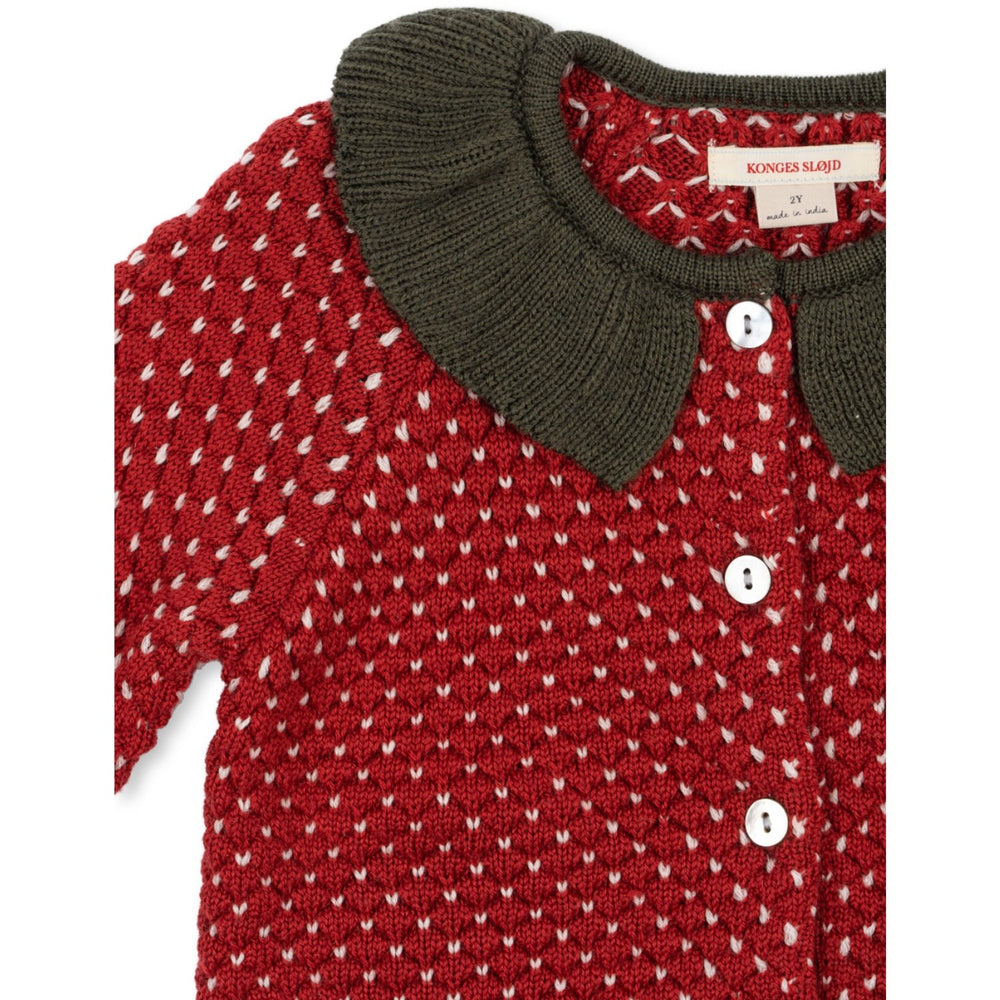 Køb Konges Sløjd Barbados Cherry Strawberry Cardigan