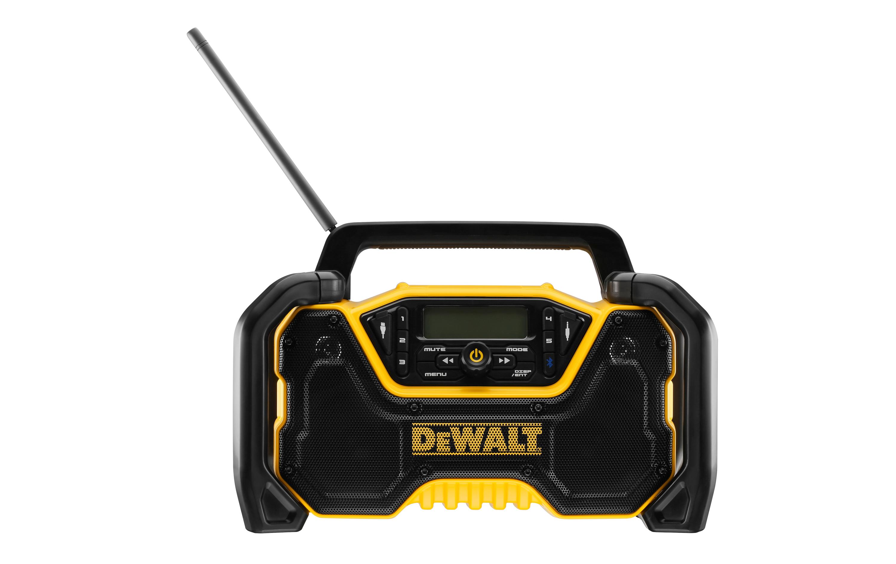 Baustellenradio Akku- & Netzbetrieb DAB+, Bluetooth, Solo<br>Kompaktes Baustellenradio