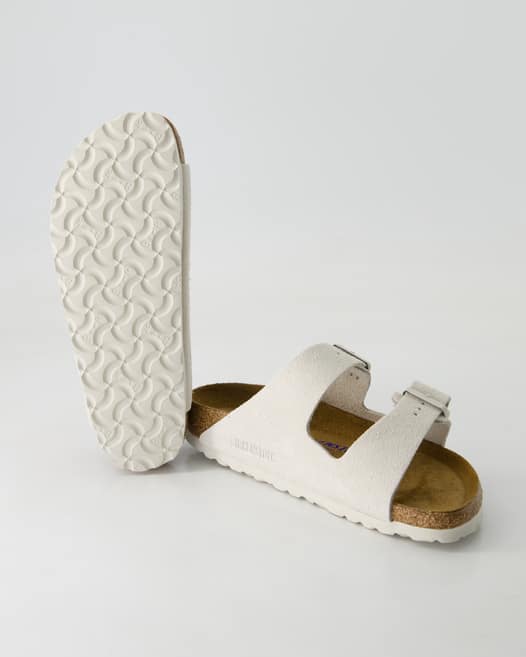 Birkenstock Arizona SFB VL Pantoletten in Weiß