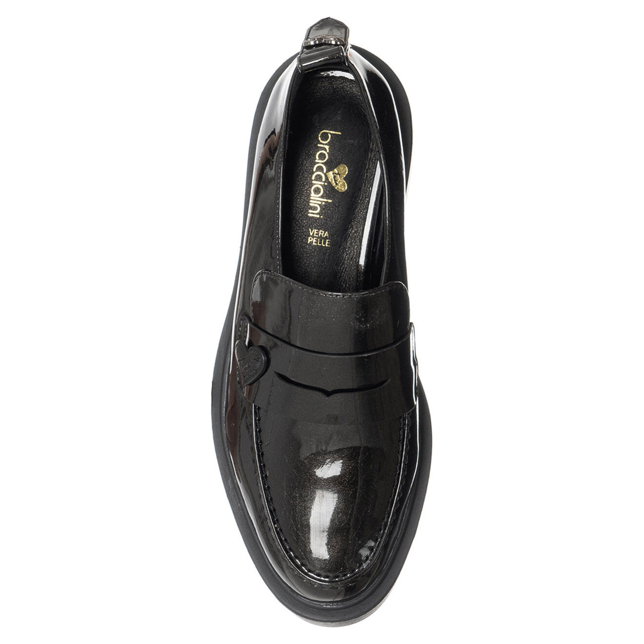 Tua By Braccialini Mocassins Eglantine noir vernis