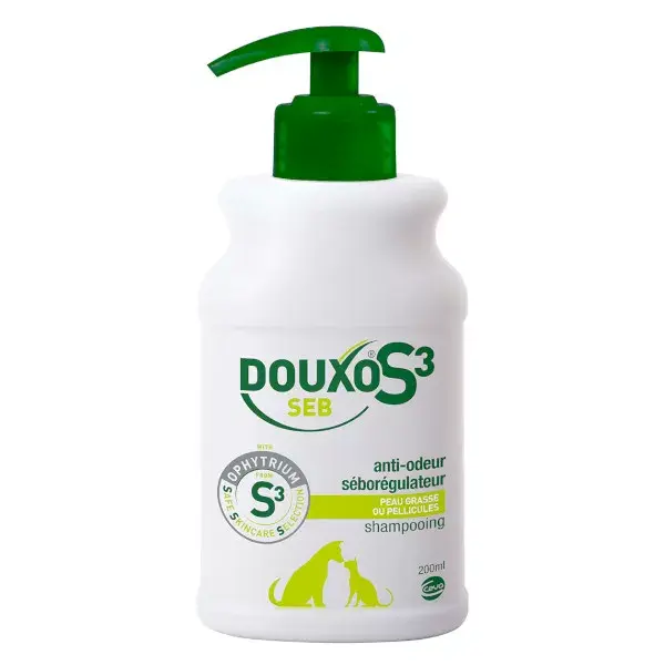 Ceva Douxos3 Seb Champô Seborregulador Anti-Odor 200ml