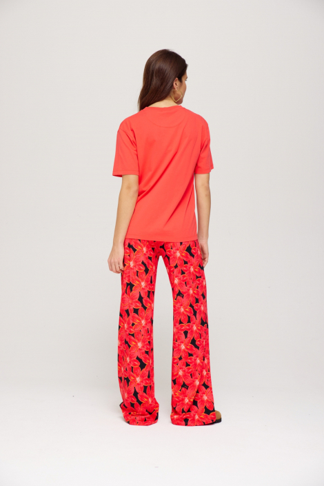 Harper & Yve rode dames t-shirt
