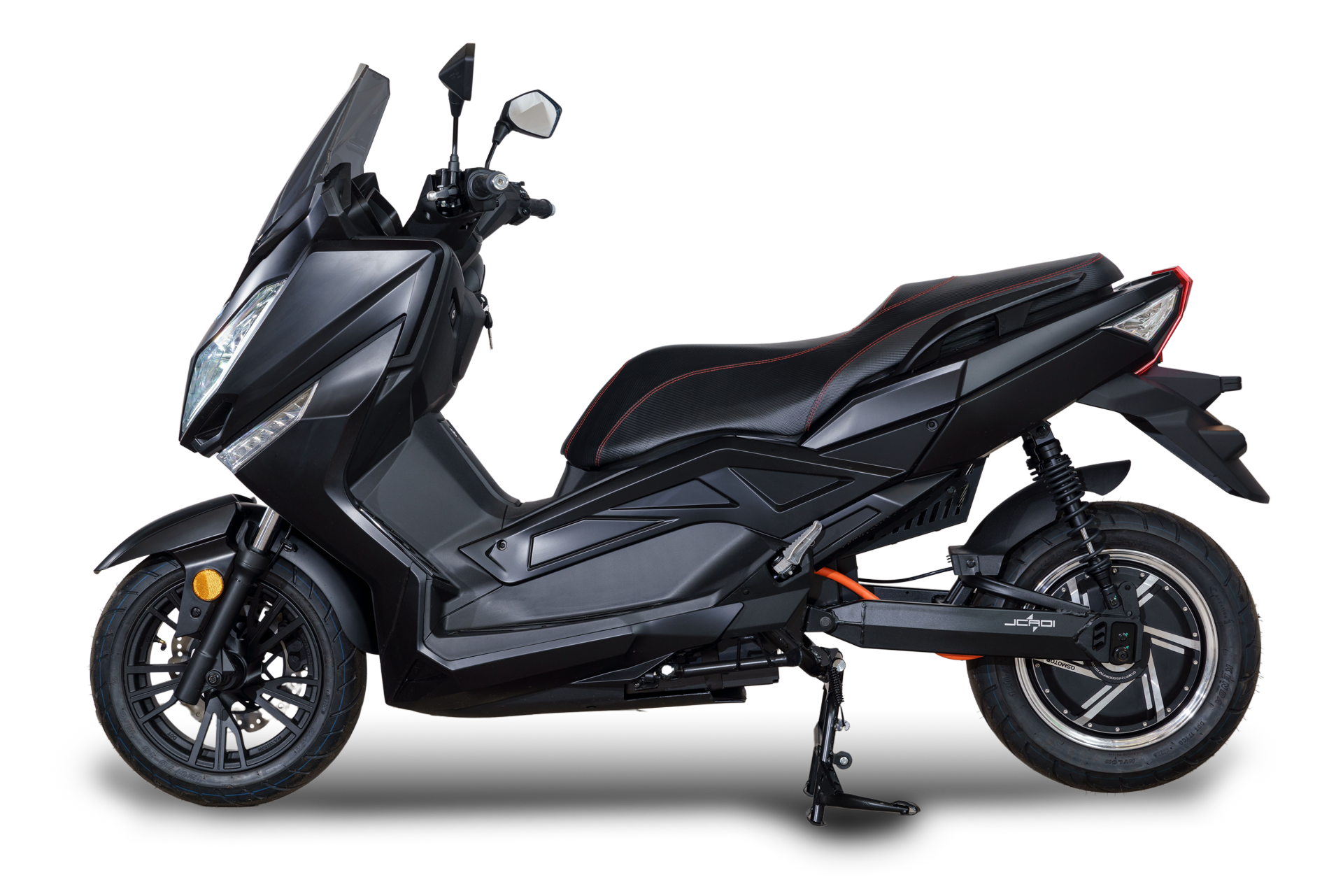 Stormborn Elektro-Motorrad ALEX R - 5kW Motor mit herausnehmbaren Akkus Mattschwarz