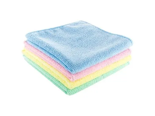Microfiberklud Prime Source 40x40 cm rød - (20 pakker x 10 stk.)