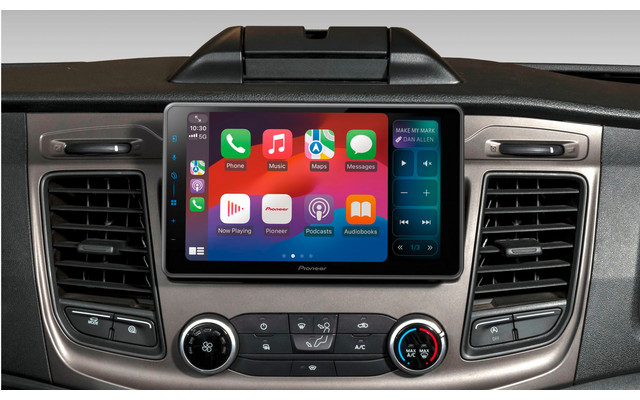 Pioneer SPH-EVO98DAB-C-T Mediacenter passend für Ford Transit mit Radiovorbereitung oder 1 DIN Radio
